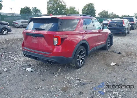 2020 Ford Explorer St из США, поврежденный, VIN 1FM5K8GCXLGA42648